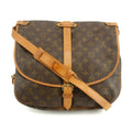 Louis Vuitton Monogram Canvas Sammur MM Shoulder Bag Brown #3421 by Bolt Boutique