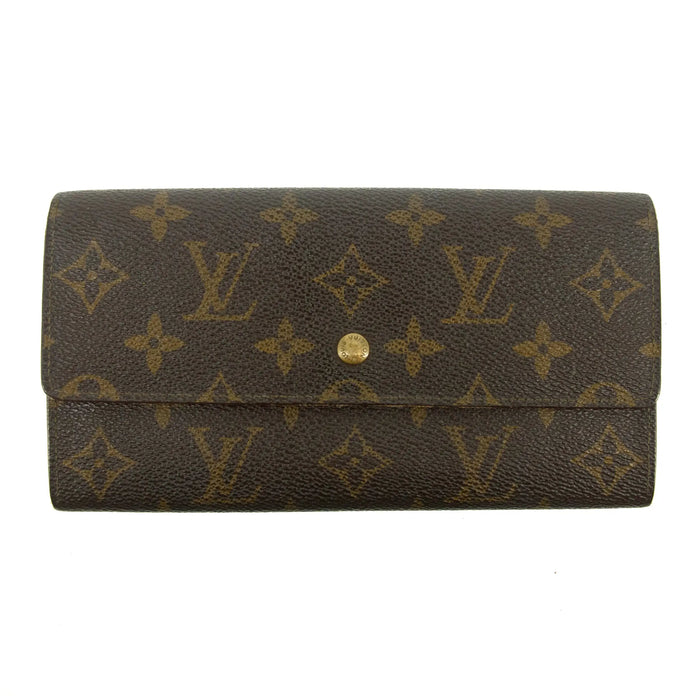 Louis Vuitton Monogram Canvas Sarah Long Wallet #3834 by Bolt Boutique