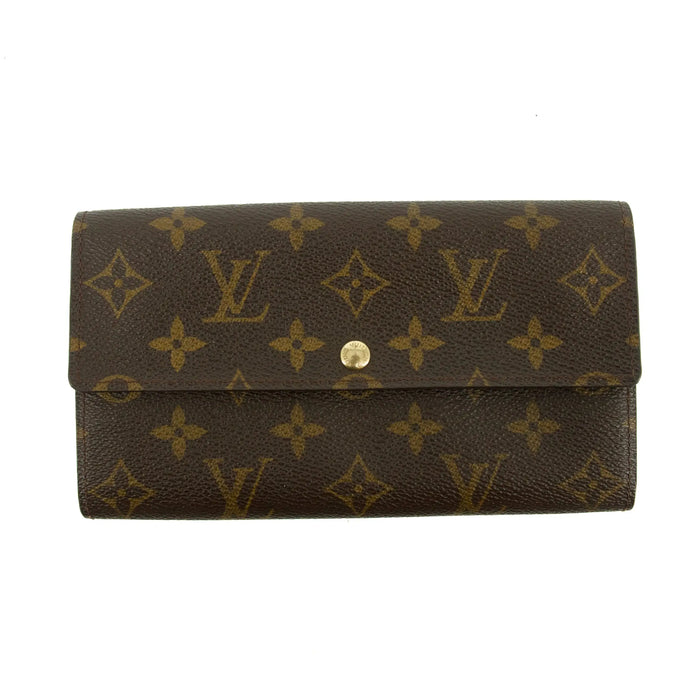 Louis Vuitton Monogram Canvas Sarah Wallet Brown #3378 by Bolt Boutique