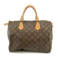 Louis Vuitton Monogram Canvas Speedy 30 Handbag Brown #3224 by Bolt Boutique