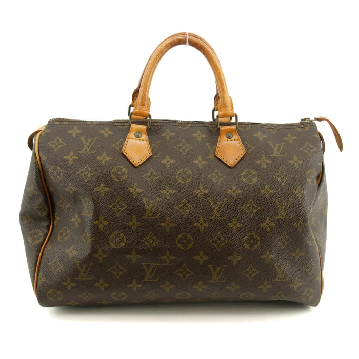 Louis Vuitton Monogram Canvas Speedy 35 Handbag #2782 by Bolt Boutique