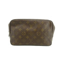 Louis Vuitton Monogram Canvas Trousse Toilette 23 Brown Pouch #3485 by Bolt Boutique