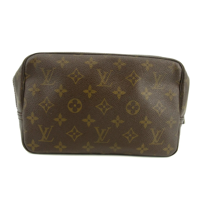 Louis Vuitton Monogram Canvas Trousse Toilette 23 Brown Pouch #3485 by Bolt Boutique