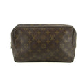Louis Vuitton Monogram Canvas Trousse Toilette 28 Brown Pouch #4629 by Bolt Boutique