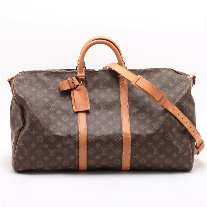 Louis Vuitton Monogram Keepall Bandouliere 55 VI8909 -#2520 by Bolt Boutique