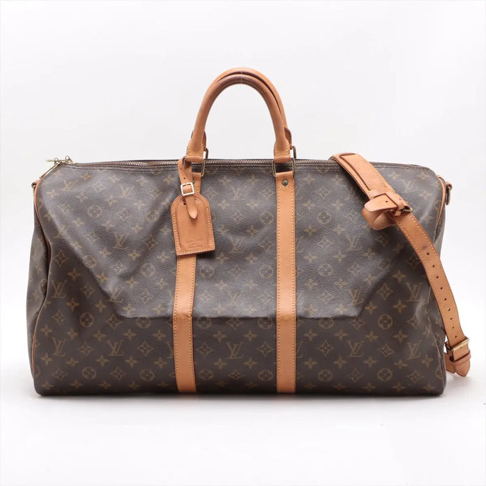 Louis Vuitton Monogram Keepall Bandrière 55 M41414 TH0995 #2497 by Bolt Boutique