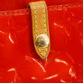 Louis Vuitton Monogram Vernis Mallory Square Pouch Red Rouge #3057 by Bolt Boutique
