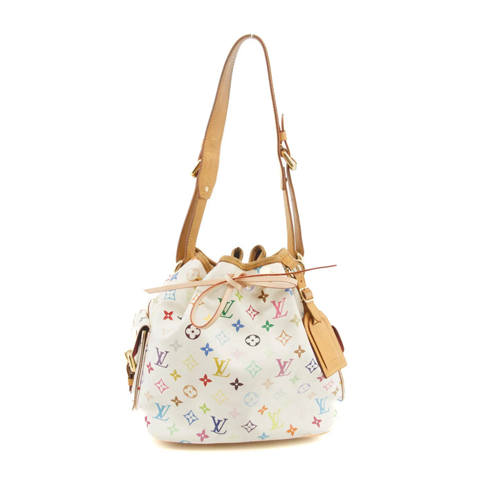 Louis Vuitton Multicolor Monogram Canvas Petit Noé Bucket Bag #3774 by Bolt Boutique