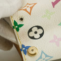 Louis Vuitton Multicolor Monogram Limited Edition Takashi Murakami Aurelia MM Shoulder Bag #9462 by Bolt Boutique