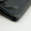 Louis Vuitton Navy Empriente Portefeuille Virtuose Wallet #3122 by Bolt Boutique