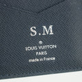 Louis Vuitton Navy Leather Cardholder Wallet (S.M) #5791 by Bolt Boutique