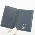 Louis Vuitton Navy Leather Cardholder Wallet (S.M) #5791 by Bolt Boutique