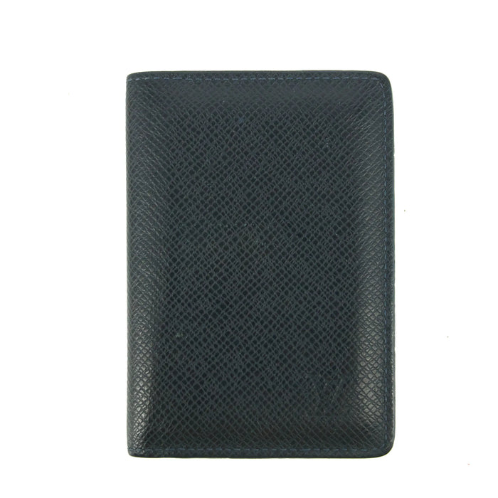 Louis Vuitton Navy Leather Cardholder Wallet (S.M) #5791 by Bolt Boutique