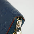 Louis Vuitton Navy Monogram Empreinte Zippy Coin Case #2657 by Bolt Boutique