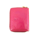 Louis Vuitton Neon Pink Vernis Zippy Compact Wallet #3930 by Bolt Boutique