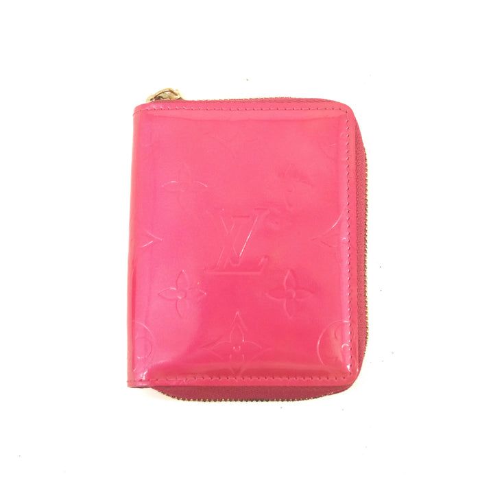 Louis Vuitton Neon Pink Vernis Zippy Compact Wallet #3930 by Bolt Boutique