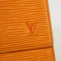 Louis Vuitton Orange Epi Leather Elise Wallet #3825 by Bolt Boutique