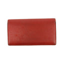 Louis Vuitton Portefeuille Double V Red Leather Long Wallet #3514 by Bolt Boutique