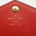 Louis Vuitton Portefeuille Double V Red Leather Long Wallet #3514 by Bolt Boutique