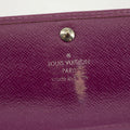 Louis Vuitton Purple Epi Leather Long Sarah Wallet #3515 by Bolt Boutique