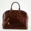 Louis Vuitton Purple Vernis Alma MM #2584