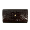 Louis Vuitton Purple Vernis Sarah Long Wallet #4698 by Bolt Boutique
