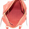 Louis Vuitton Red Empreinte Speedy 25 Bandouliere #2410 by Bolt Boutique