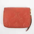 Louis Vuitton Red Empreinte Zippy Coin Case #2245 by Bolt Boutique