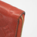 Louis Vuitton Red Empreinte Zippy Coin Case #2245 by Bolt Boutique