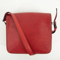 Louis Vuitton Red Epi Cartouchiere PM Crossbody Bag #2581 by Bolt Boutique