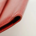 Louis Vuitton Red Epi Leather Internaitonal Trifold Long Wallet #3297 by Bolt Boutique