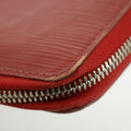 Louis Vuitton Red Epi Leather Zippy Long Wallet #3520 by Bolt Boutique