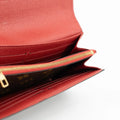 Louis Vuitton Red Monogram Canvas Retiro Sarah Wallet #1904 by Bolt Boutique