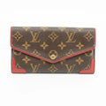 Louis Vuitton Red Monogram Canvas Retiro Sarah Wallet #1904 by Bolt Boutique