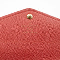 Louis Vuitton Red Monogram Canvas Retiro Sarah Wallet #1904 by Bolt Boutique