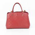 Louis Vuitton Red Montaigne Monogram Empreinte Crossbody Bag #913 by Bolt Boutique