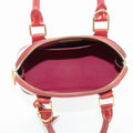 Louis Vuitton Red Vernis Alma BB Shoulder Bag w/ Strap #3642 by Bolt Boutique