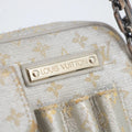 Louis Vuitton Silver Monogram Shine McKenna Shoulder Bag #2408 by Bolt Boutique