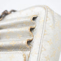 Louis Vuitton Silver Monogram Shine McKenna Shoulder Bag #2408 by Bolt Boutique