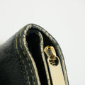 Louis Vuitton Suhali Black Leather Compact Wallet #3071 by Bolt Boutique