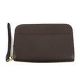 Louis Vuitton Taiga Brown Leather Wrist Bag #5794 by Bolt Boutique