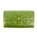 Louis Vuitton Vernis Green Trifold Long Wallet #3836 by Bolt Boutique