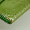 Louis Vuitton Vernis Green Trifold Long Wallet #3836 by Bolt Boutique
