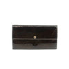 Louis Vuitton Vernis Patent Leather Purple Sarah Long Wallet #3693
