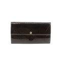 Louis Vuitton Vernis Patent Leather Purple Sarah Long Wallet #3693 by Bolt Boutique