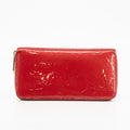 Louis Vuitton Vernis Red Zippy Wallet #1761 by Bolt Boutique