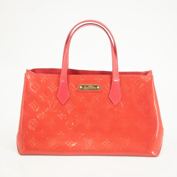 Louis Vuitton Vernis Wilshire Red Handbag #2566 by Bolt Boutique