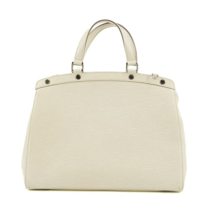 Louis Vuitton White Epi Blair MM 2Way Shoulder Bag #5787 by Bolt Boutique
