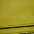 Louis Vuitton Yellow Damier Infini Zippy Wallet #3095 by Bolt Boutique