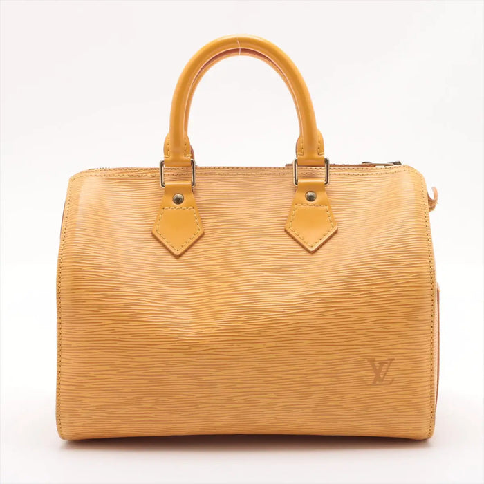 Louis Vuitton Yellow Epi Speedy 25 SP0967 #2609 by Bolt Boutique